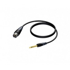 Laidas 6.3mm stereo - XLR (K-K) 3m Procab 